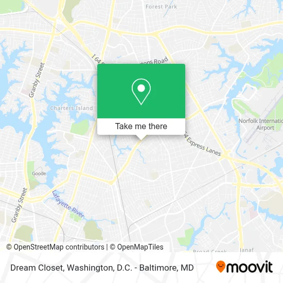 Dream Closet map