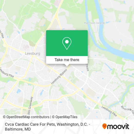 Cvca Cardiac Care For Pets map