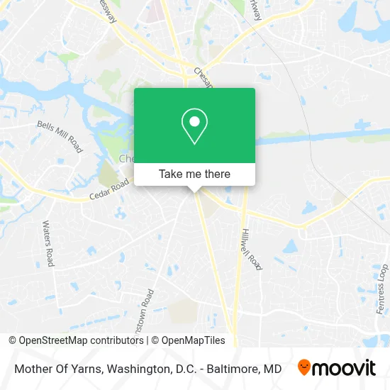 Mother Of Yarns map