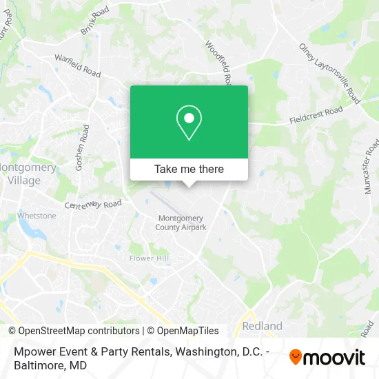 Mpower Event & Party Rentals map