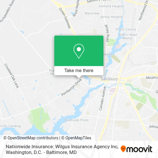 Nationwide Insurance: Wilgus Insurance Agency Inc map