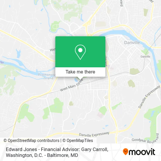 Edward Jones - Financial Advisor: Gary Carroll map