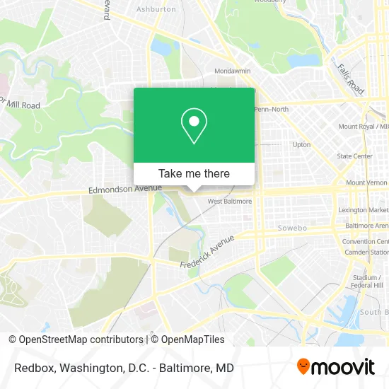 Redbox map