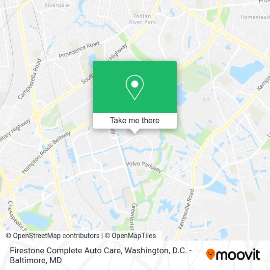 Firestone Complete Auto Care map