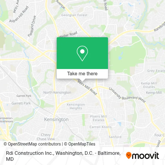 Rdi Construction Inc. map
