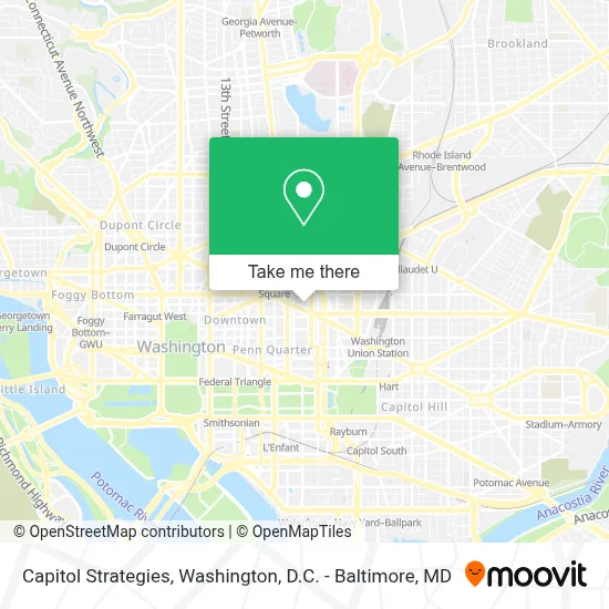 Capitol Strategies map
