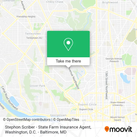 Stephon Scriber - State Farm Insurance Agent map