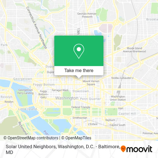 Solar United Neighbors map