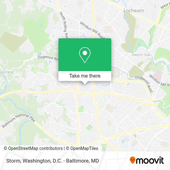 Storm map