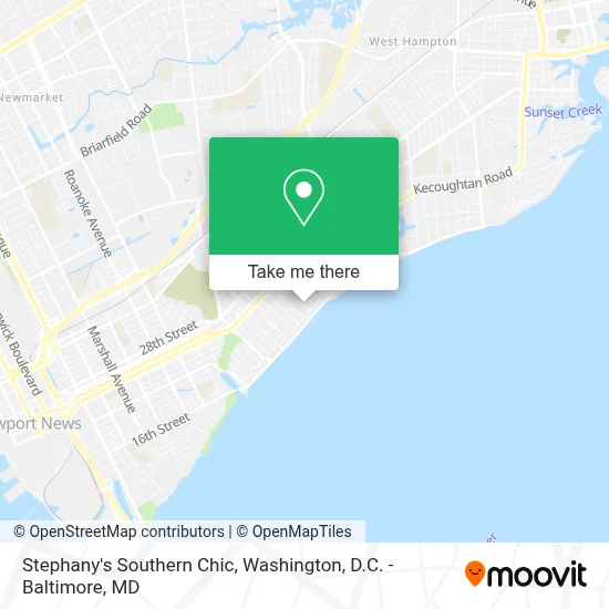 Stephany's Southern Chic map