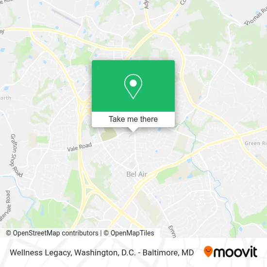 Wellness Legacy map