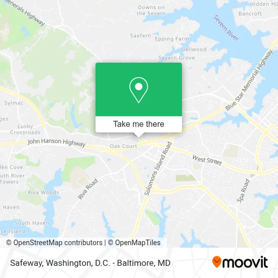 Safeway map
