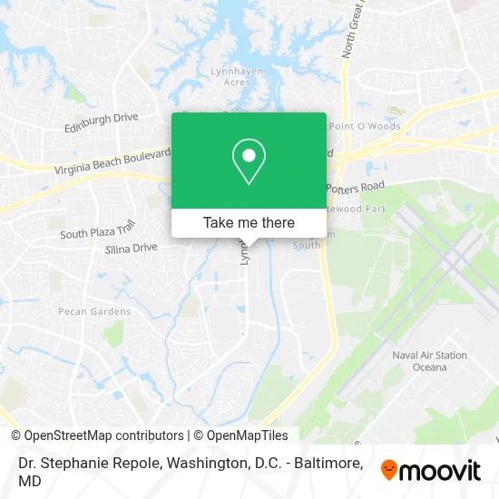 Dr. Stephanie Repole map