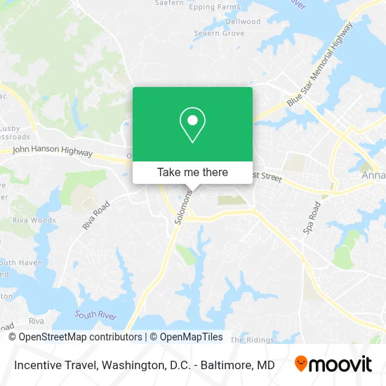 Incentive Travel map