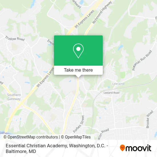Essential Christian Academy map