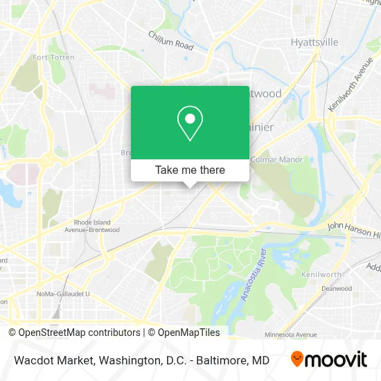 Wacdot Market map