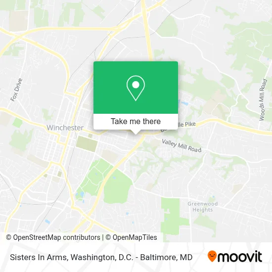 Sisters In Arms map