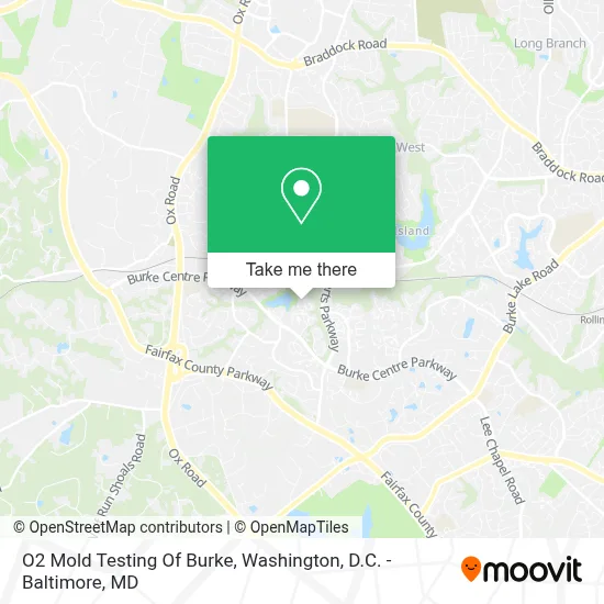 O2 Mold Testing Of Burke map
