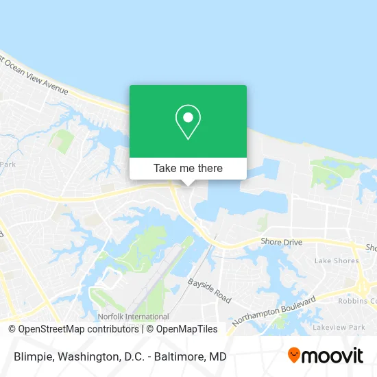 Blimpie map