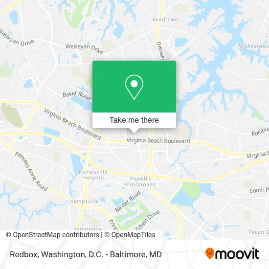 Redbox map