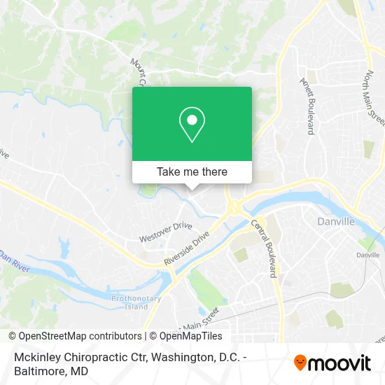 Mckinley Chiropractic Ctr map
