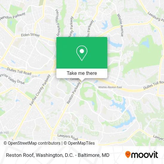 Reston Roof map