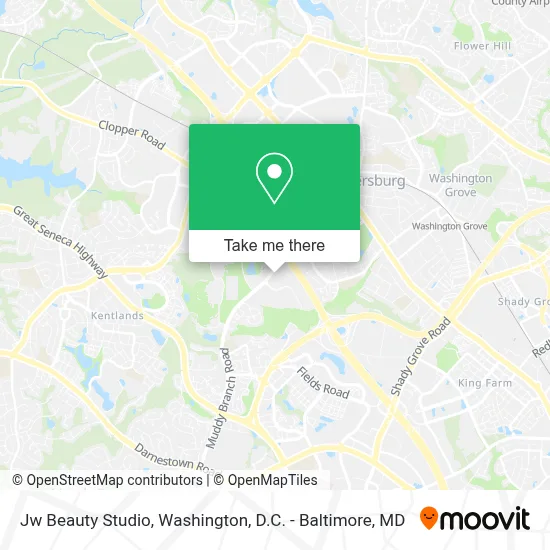 Jw Beauty Studio map