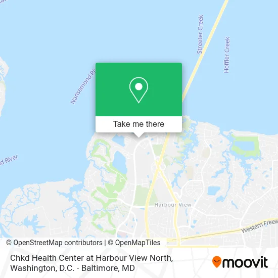 Chkd Health Center at Harbour View North map