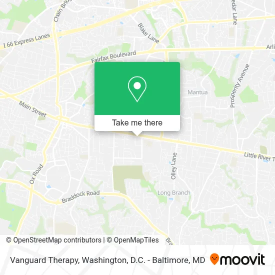 Vanguard Therapy map