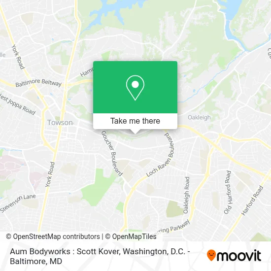 Aum Bodyworks : Scott Kover map
