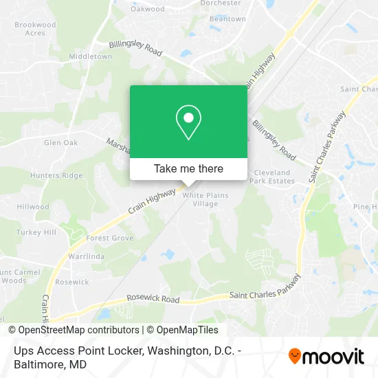 Ups Access Point Locker map