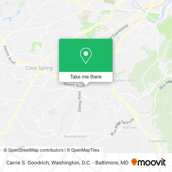 Carrie S. Goodrich map