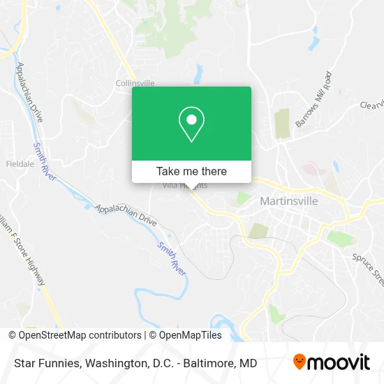 Star Funnies map