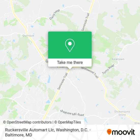 Ruckersville Automart Llc map
