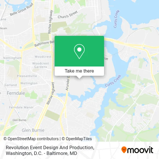 Revolution Event Design And Production map
