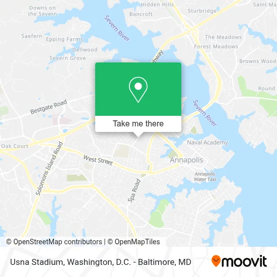 Usna Stadium map
