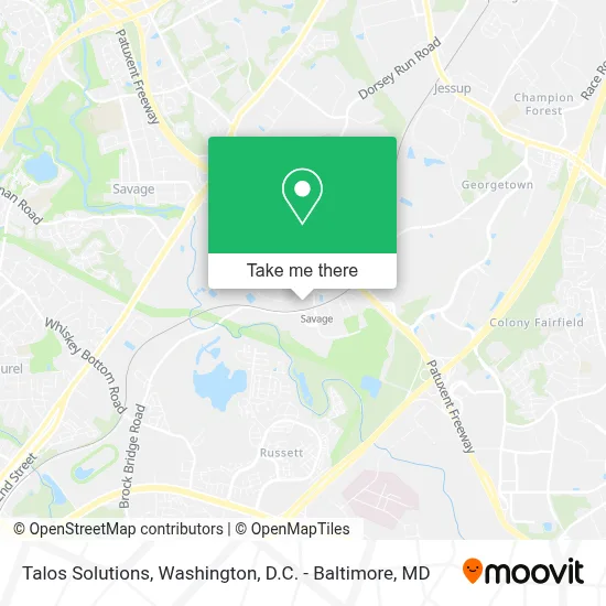 Talos Solutions map