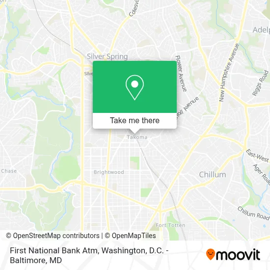 First National Bank Atm map