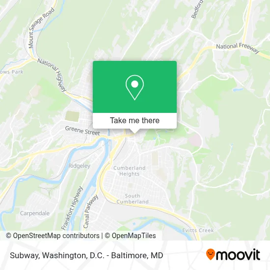 Subway map