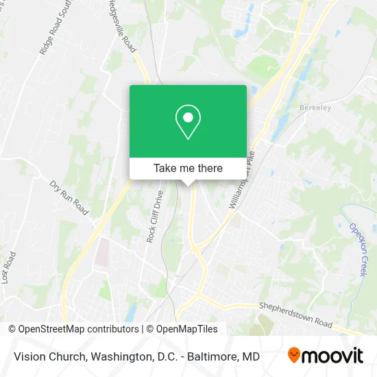 Vision Church map