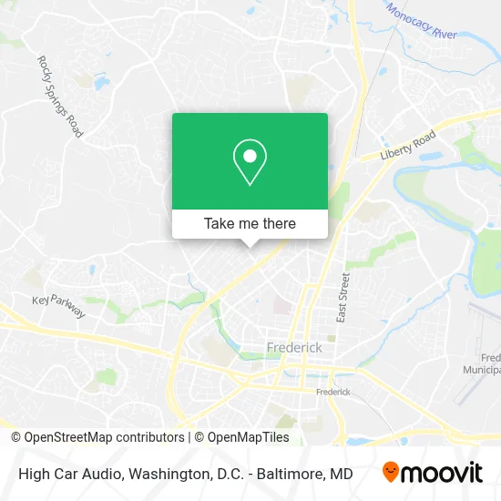High Car Audio map