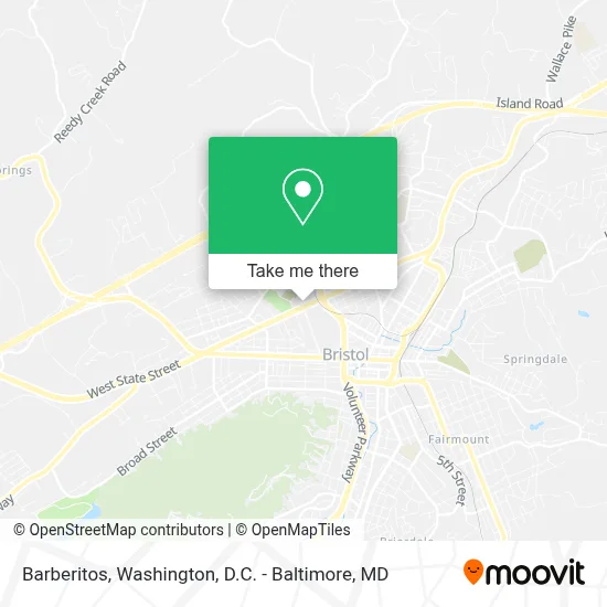 Barberitos map
