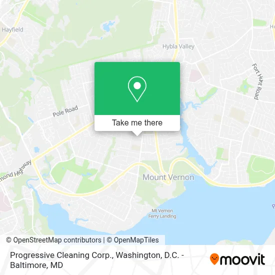 Progressive Cleaning Corp. map