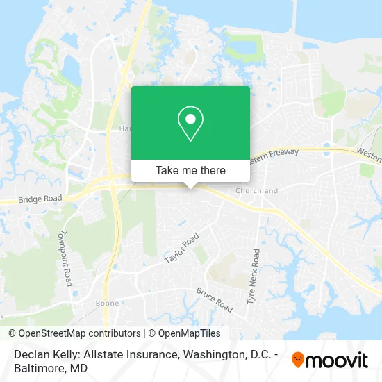 Declan Kelly: Allstate Insurance map