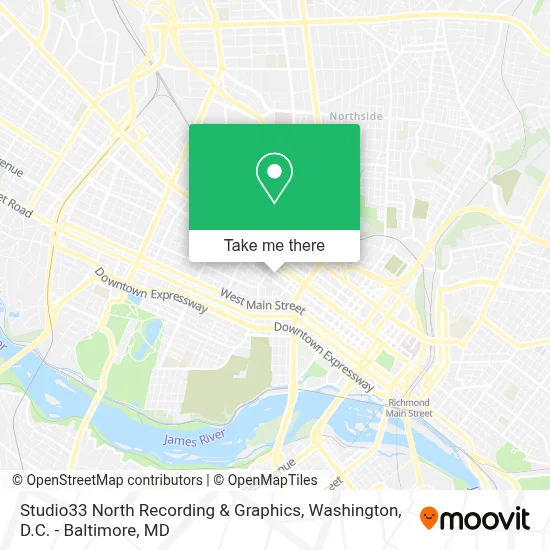 Studio33 North Recording & Graphics map