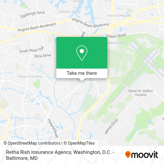 Retha Rish Insurance Agency map