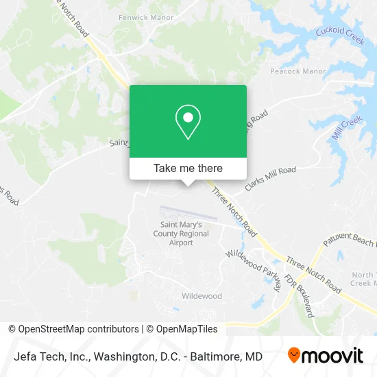 Jefa Tech, Inc. map
