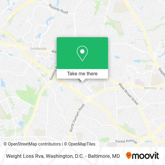 Weight Loss Rva map