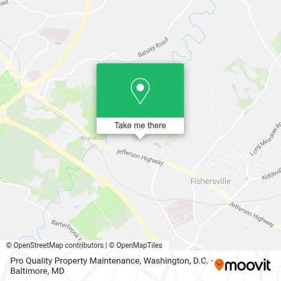 Pro Quality Property Maintenance map