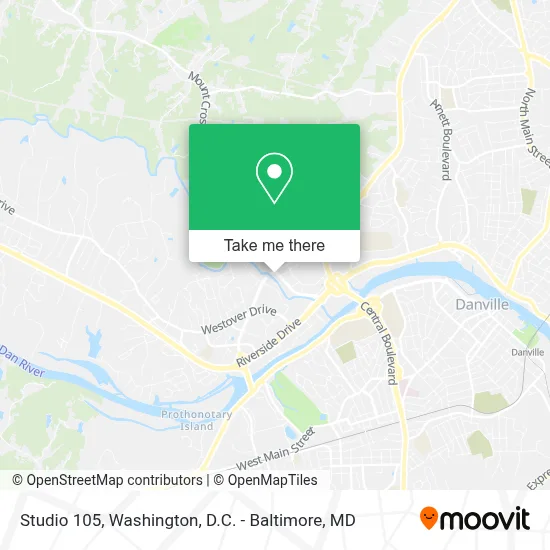 Studio 105 map